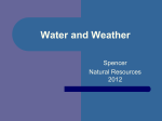 Water and Climate