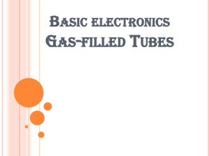 Gas-filled Tubes