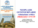 NEOPLASIE GENITOURINARIE valutazione critica