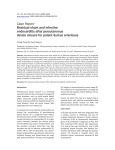 Case Report Residual shunt and infective endocarditis after