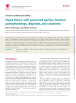 Heart failure with preserved ejection fraction