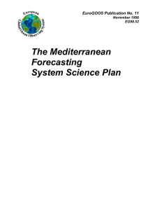 A Mediterranean Forecasting System for deep and coastal areas