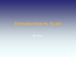 Intro to Scala - Personal Web Pages