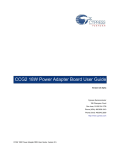 CCG2 PI Power Adapter User Guide
