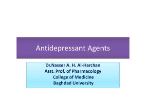 Antidepressant Agents