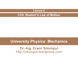 6/11 Erwin Sitompul University Physics: Mechanics