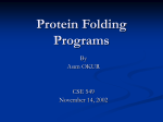 Protein Structure - Computer Science, Stony Brook University