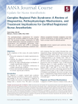 Complex Regional Pain Syndrome - American Association of Nurse