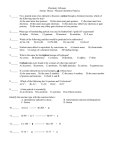 Practice Test #2 - smhs