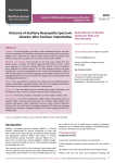 Outcome of Auditory Neuropathy Spectrum Disorder after Cochlear