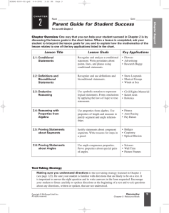 Parent Guide for Student Success