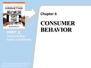 Determinants Of Consumer Behavior