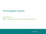 The Druggable Genome - European Bioinformatics Institute