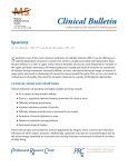 Clinical Bulletin - National Multiple Sclerosis Society