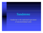 Sandstone - Department of Geology UPRM