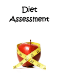 Personal Dietary Assessment and Analysis Medical Dietetics 4900