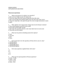 SENIOR SCIENCE SUPPLEMENTARY QUESTIONS Physics (22