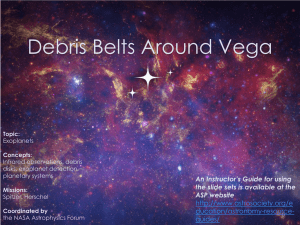 Debris Belts Around Vega