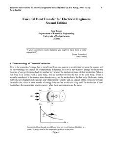 EssentialHeatTransfer - University Courses in Electronic Materials