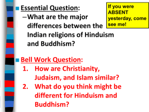 HINDUISM BUDDHISM.doc - Phoenix Union High School District