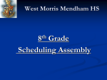 Graduation Requirements - West Morris Mendham High School