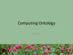 Computing Ontology - Villanova Computer Science