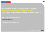 Catalog 1 Version: January, 2013 University of Illinois at Chicago