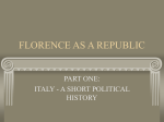 FLORENCE AS A REPUBLIC