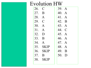 Evolution Powerpoint