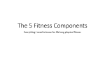 The 5 Fitness Components
