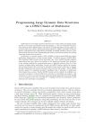 Programming Large Dynamic Data Structures on a