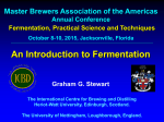 Powerpoint - Master Brewers Association