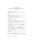 Sampling Distributions and Point Estimation of Parameters Refer to