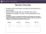Series Circuits
