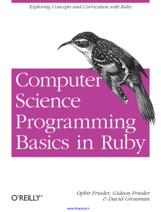 Computer Science Programming Basics with Ruby