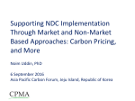 Supporting NDC Implementation Through Market and Non