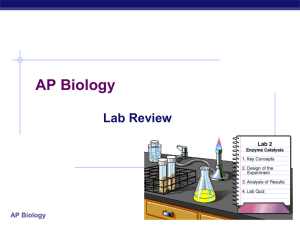 AP Lab Review