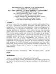 PRESCRIPTION PATTERN OF ANTICANCER DRUGS IN A