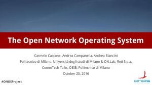 The Open Network Operating System