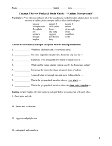 Ch3 Review Sheet / Packet