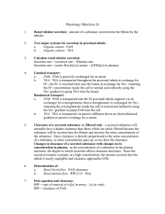 Physiology Objectives 14 - U