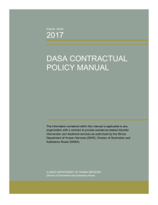 2017 dasa contractual policy manual
