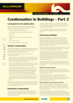 Condensation in Buildings – Part 2