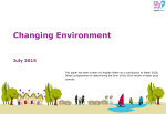 Changing Environment