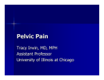 Pelvic Pain - University of Illinois College of Medicine