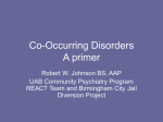 Co-Occurring Disorders A primer