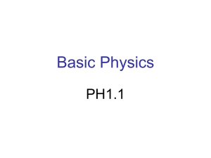 Basic Physics Powerpoint presentation