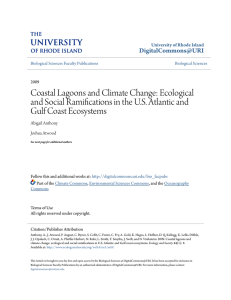 Coastal Lagoons and Climate Change