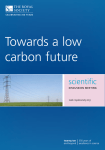 Towards a low carbon future