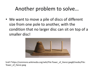 Another problem to solve…